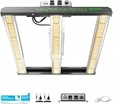MARS HYDRO Smart FC1500 LED Grow Lampe 150W Samsung LM301H EVO Abdeckung Vollspektrum Pflanzenlampe Daisy Chain dimmbare Bar Wachstumslampe für Zimmerpflanzen, Gemüse, Blume