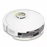 Kärcher Saug- und Wischroboter RVC 3, 15.000 Pa, bis 130 min Laufzeit, App-Steuerung, Kartierung, Laser-Navigation, Absturzsensoren, automatisches Laden, für Hartböden und Teppiche