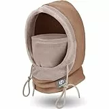 GXCROR Warme Fleece Sturmhaube Winddichte Skimaske Gesichtshaube Balaclava Motorrad Sturmhaube Winter Unisex