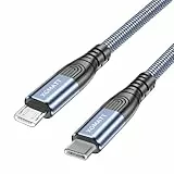 XGMATT USB C auf Micro USB Kabel 0.5M,lädt Micro USB Geräte,Nylon Ladekabel,USB C zu Micro-B Datenkabel für Samsung Galaxy S7/ S6/ S4/ J7/ J5/ Note 5, Huawei P Smart, Redmi, Nokia, Kindle,Blau