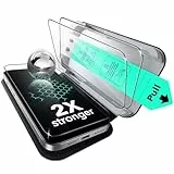 ESR für iPhone 15 Pro für Panzerglas 3 Stück [3 Sekunden Schnellinstallation], Militärischer Schutz, 9H Härte, vollflächig gehärtetes Glas mit UltraFit Tray