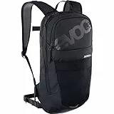 EVOC JOYRIDE 4 Kinder Rucksack, Fahrradrucksack (leichter Sportrucksack für junge Biker:innen, abnehmbarer Hüftgurt, mit Trinkblasenfach), Schwarz