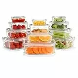 TUSEASY Frischhaltedosen mit Deckel, 12 Stück Vorratsdosen Luftdicht Aufbewahrungsbox mit Deckel Küche Meal Prep Boxen Tupperdosen Set BPA-Frei Plastikbox, Geignet als Kühlschrank Organizer