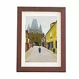 marysgift Bilderrahmen 15x20 Fotorahmen 8 Inches Wohnzimmer zum Stellen und Hängen, Dekorahmen für Fotos Portrait Jubiläum (XK00401,8')