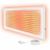 Mursche Infrarotheizung Energiesparend Infrarot Wandheizung-170W Heizung Elektrisch Wand Elektroheizung mit Wandmontage Überhitzungsschutz Wandmontage Heizkörper für Küche Schlafzimmer Wohnzimmer