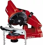 Einhell Sägekettenschärfgerät GC-CS 85 E (85 W, 5500 min-1, Schleifwinkeleinstellung m. Skala, Kettenspannvorrichtung, Tiefenbegrenzung inkl. Schleifscheibe)