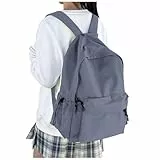 HYC00 Schulrucksack Damen, Causal Travel Schultaschen 14 Zoll Laptop Rucksack für Mädchen im Teenageralter Leichter Rucksack Wasserabweisend Bookbag College Boys Men Work Daypack,Blauviolett