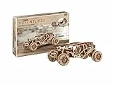 Revell Tiny Adventures Buggy I Dynamisches Modell mit Gummibandmotor I Vorwärts und Rückwärtsbewegung I Rückzugsmechanismus für interaktive Freude I Einfache Montage I Komplett aus Holz