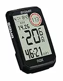 SIGMA ROX 4.0 Endurance Black Sensor Set | Fahrradcomputer kabellos GPS & Navigation inkl. Geschwindigkeits-, Herz- und Trittfrequenzsensoren & OVERCLAMP Butler | 41 h Akkulaufzeit| E-Bike kompatibel