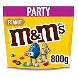 M&M's Peanut, Schokolade, 1 x 800g, Erdnussgeschmack Schokolinsen (800g)