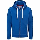Charles Wilson Original-Kapuzenpullover mit Reißverschluss (L, Cobalt (1021))