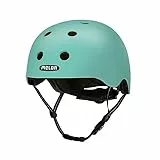Melon Fahrradhelm »Rio« für Damen, Herren und Kinder | Leichter & sicherer urbaner Cityhelm mit Magnetverschluss, individuell anpassbar in Türkis, Pastell | Größe M-L (52-58 cm) …