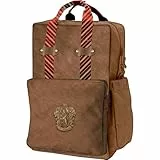 CERDÁ LIFE'S LITTLE MOMENTS Modischer, lässiger Rucksack aus Kunstleder mit exklusivem Harry Potter-Design, kompakter Rucksack, Unisex, Kinder, mehrfarbig, Standard