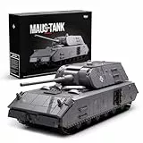 Nifeliz VIII Maus Panzer Modell Bauspielzeugset, WW2 Militär Panzer Klemmbausteine Sammlerstück für Erwachsene, Geschenk für Militärfans (2272 Teile, NF10289)