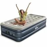 iDOO Luftbett 1 Person,Luftmatratze Selbstaufblasend mit Integrierter Luftpumpe,Gästebett Aufblasbare Matratze Schnelles Aufblasen und Luftablassen,für Campingausflüge 99x188x38cm
