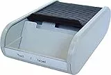 helit Visitenkartenbox/H6218098, schwarz/grau