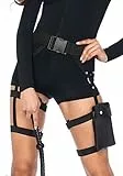 Leg Avenue A2774 Halloween-Kostüm Belt, Damen, Einfarbig, Black, One Size