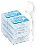 400 Stück Zahnseide LAOYE Dental Floss Zahnseide Sticks Zahnpflege Interdental Flossers mit Zahnstocher Einwegzahnseide Zahnreinigung Sticks zur Entfernung von Plaque und Speiseresten - 50x8er