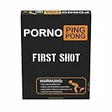 PASMO Porno Ping Pong First Shot - Versaute Trinkspiel Karten, JGA Spiele für Erwachsene, Party Kartenspiel 36501