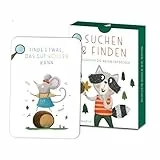 Rüsselfuchs Outdoor Schatzsuche für Kinder - Suchen & Finden - Achtsamkeit in der Natur - Finde Es Spiel - Entdeckerkarten - Spielzeug für Mädchen & Junge - Spiele ab 4, 5, 6, 7, 8 Jahre