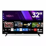 MEDION 80 cm (32 Zoll) Full HD Fernseher (Smart-TV, HDR, VIDAA Store, Netflix, Prime Video, Disney+, DAZN, Paramount+, HbbTV, PVR, Bluetooth, MD 832101)