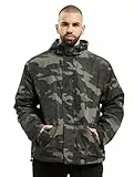 Brandit Frontzip Windbreaker, Farbe: darkcamo, Größe: XL