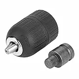 VBESTLIFE Bohrfutter, 2-13 mm schlüsselloser Bohrfutter 1/2 '-20UNF mit 1/2' Spannfutteradapter für die Umrüstung von Schlagschraubern