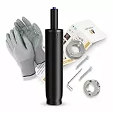 Mastery Mart Gasdruckfeder Zylinder Ersatz, mit 251mm - 346mm Gasdruckfeder für Bürostuhl, Handschuhe, Zylinderentfernungswerkzeug, Zylinderklemmwellen(28mm), Lange Schrauben, L-Schraubenschlüssel