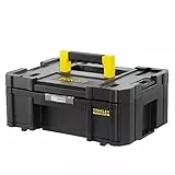 STANLEY Werkzeugbox/Werkzeugkoffer leer Werkzeugkasten - Werkzeugkiste (mit großer, leichtgängiger Schublade, 6 herausnehmbare Fächer, Abmessung 44x33x18 cm) FMST1-71968