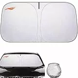 Sonnenschutz Auto frontscheibe kompatibel mit Ferrari 12Cilindri 2024-,Auto Sonnenschutz frontscheibe windschutzscheibe Sonnenschutz（Silver）