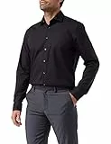 Seidensticker Herren Business Hemd Regular 1/1 Kentkragen Bügelfrei 100% Baumwolle