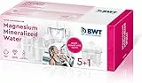 BWT Wasserfilterkartuschen 6x Magnesium Mineralized Water, Ersatz - Filterkartusche für Trinkwasserfilter