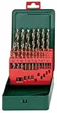 Metabo HSS-CO Bohrerkassette-SP – 627157000 – Für vielseitige Stahl-, Metall- und Kunststoffbearbeitung – 19-teilig