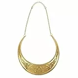 Boland 64423 - Halskette Noble of the Nile, goldene Kette, Ägypterin, Cleopatra, Modeschmuck, Karneval, Mottoparty
