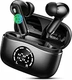 Wireless Earbuds 2026, Ear Buds Bluetooth 5.4 Kopfhörer mit ENC Noise Cancelling, Bluetooth Ohrhörer 48H Spielzeit Wireless Ohrhörer HiFi Stereo, In Ear Kopfhörer IP7 Wasserdicht/USB-C Schnellladung