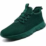FZJIALI Herren Schuhe Sneakers Turnschuhe Sommerschuhe Laufschuhe Sport Schuhe Gym Slip on Sneaker StraßEnlaufschuhe Joggingschuhe Fitness Männer Grün 44