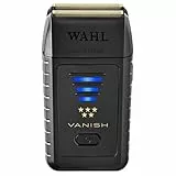 Wahl Professioneller Vanish-Rasierer der 5-Sterne-Serie mit innovativer Schneidleiste, mikrodünnen Folien und Lithium-Ionen-Akku in Schwarz für Herren