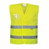 Portwest Warnschutz-Netz Weste, Größe: 4X/5X, Farbe: Gelb, C494YER4X/5X