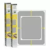 EASYmaxx Insect Protect | Teleskop-Insektenschutzgitter | Fliegengitter Fenster | mit vormontierten Rahmen | ausziehbarer Insektenschutz | integriertes Netz | weiß | 2er-Set