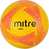 Mitre Impel L30P Fußball | Extrem trsapazierfähig | formbeständig Fußball, Gelb/Orange, 5