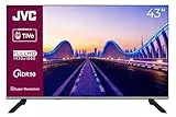JVC Fernseher 43 Zoll Smart TV Powered by TiVo Full HD Fernseher, HDR TV mit Triple-Tuner, LED TV LT-43VF7555