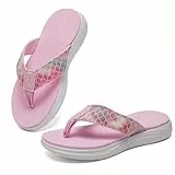 WateLves Flip Flops Kinder Zehentrenner Mädchen Badelatschen mit dicken Sohlen Sommer Strand und Pool Rutschfeste Zehensandalen(fen gelit, 30EU)