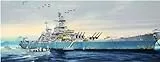 Trumpeter 03705 Modellbausatz USS Missouri BB-63, Mittel