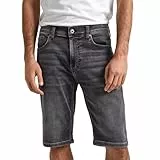 Pepe Jeans Herren Slim Gymdigo Short, Grau (Denim-UH3), 28W