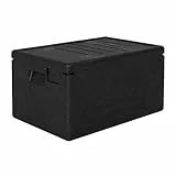 Cambro EPP ECO Cam GoBox Isolierter Top-Loading-Behälter für Lebensmittel - 46 Liter, für 1 x 1/1 GN-Behälter, 200 mm tief, hält heiße und kalte Temperaturen für 4+ Stunden, -40°C bis 120°C, DW576
