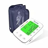 Berrcom Oberarm-Blutdruckmessgerät, automatisches digitales Blutdruckmessgerät für den Heimgebrauch mit großer beleuchteter LED-Anzeige