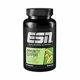 ESN Immunity Support, 120 Kapseln, 30 Portionen, mit Pflanzenextrakten, Zink und Vitamin C + D - made in Germany