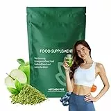 Grüne Entgiftungspulver, 200g Grünes Superfood Pulver, mit Matcha/Gerstengras/Spirulina, Reich an Vitaminen Mineralstoffen & Präbiotischem Inulin für Ausgewogene Ernährung