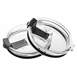 LALADEFIEE Auslaufsicherer Deckel Für 30Oz Tumbler Und Andere Trinkbecher Wasserdichter Ersatzdeckel Mit Sicherer Versiegelung 2 Stück Perfekt Für Outdoor Und Auto