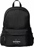 Calvin Klein Herren Rucksack Bold Round Mittelgroß, Schwarz (Black), Einheitsgröße